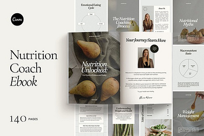 Nutrition Coach Ebook Canva canva canva ebook template canva template coach coach template coach workbook coaching coaching template ebook ebook canva ebook template ebook template canva health coach nutrition nutrition coach nutrition coach ebook canva nutrition facts nutritionist wellness coach