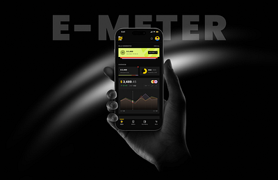 E-Meter App app design design figma graphic product designer prototype ui ux wireframe