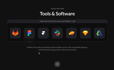 Tools Section Animation animate animation design prototyping section smart animate tools ui video