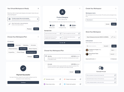 SAAS Components card components components card design figma product design saas ui uiux