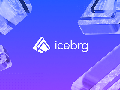 icebrg Logo Brand branding business company graphic design invest logo platform