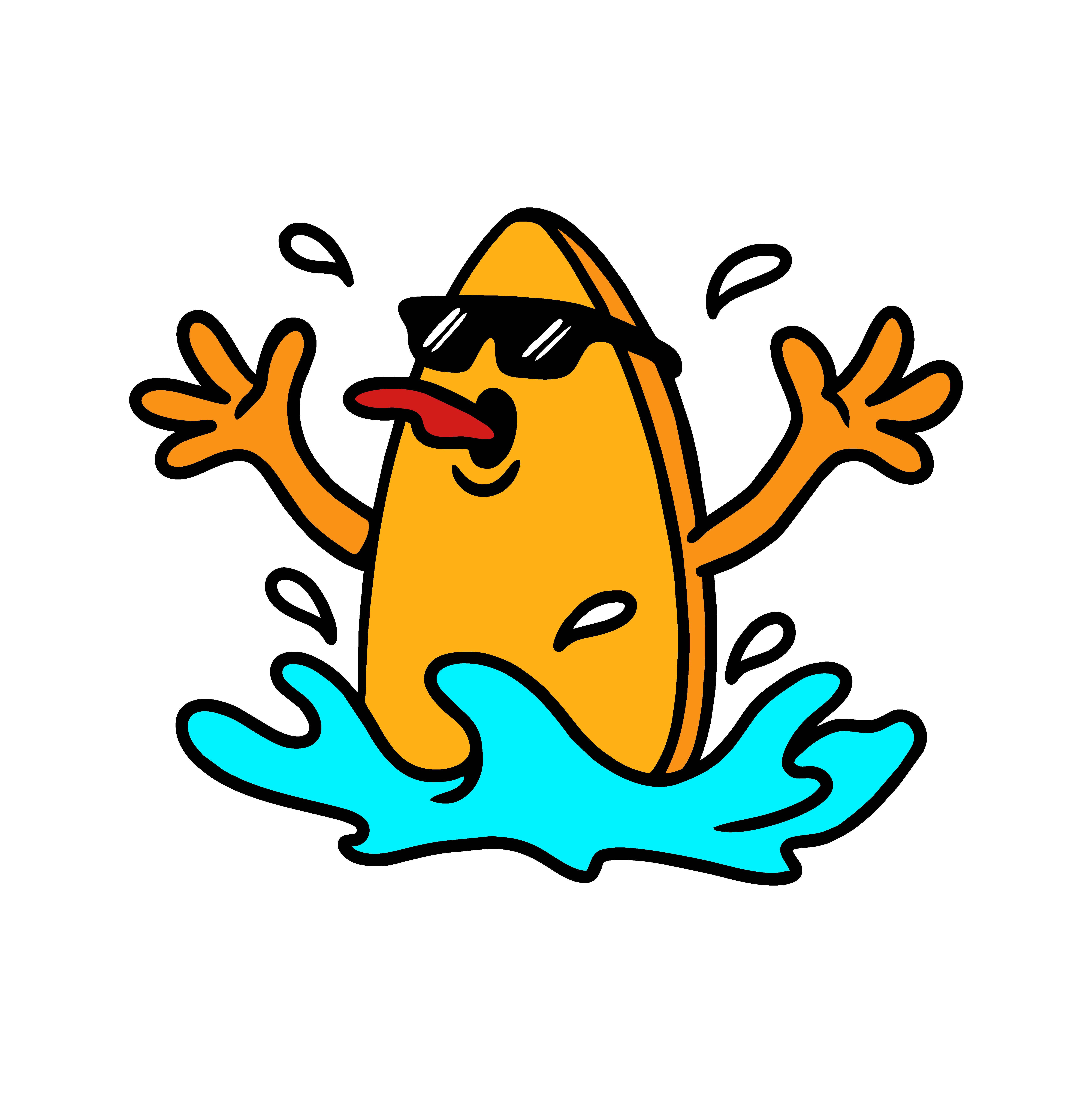 Example of Cartoon Character Illustration