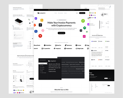 Invoice Payment Landing Page cool crypto design figma invoice invoice payment landing page payment product design trend ui