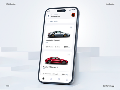 Car Rental App Ui Design automotiveui carbooking carhireapp carrentalapp oxlaodesigns rentalservice vehiclerental