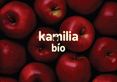 Visual Identity Design for Kamila Bio branding logo visual identity