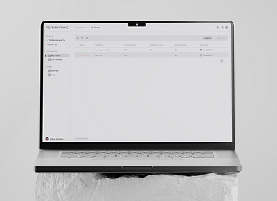 Event Management Dashboard Design branding creativity dashboard design event management eventsync figma iedc iedcmec lightmode minimal ui ux