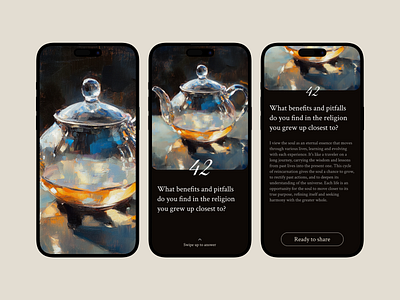 Alma spirituality cards ai alma berlin branding graphic design midjourney mobile mobile concepts mobile ui mobile uxui spirituality ui uxui