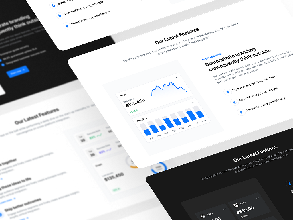 Example of Website / Landing Page Design