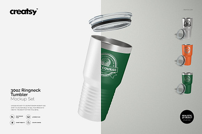 30oz Ringneck Tumbler Mockup Set 30oz ringneck tumbler mockup set creatsy custom customizable design etsy mock mockups personalized print printable printed printing shop sublimated sublimation template up