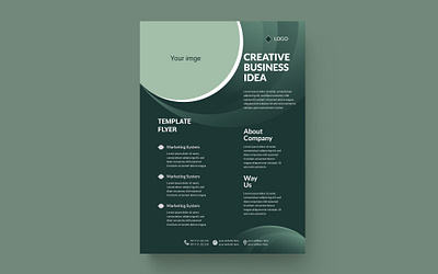 Corporate Business flyer print design