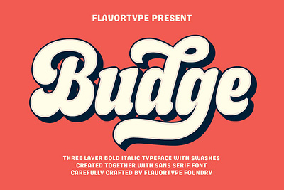 Budge bold cursive bold layered budge cursive cute desert font duo food food font fun ice cream layer layered font sans serif shadow shadow font sparkling swash