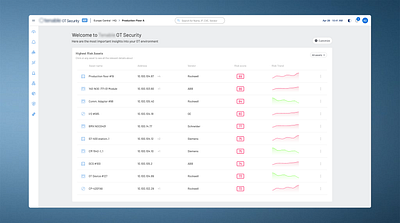 Operational Technology (OT) Cybersecurity Interface