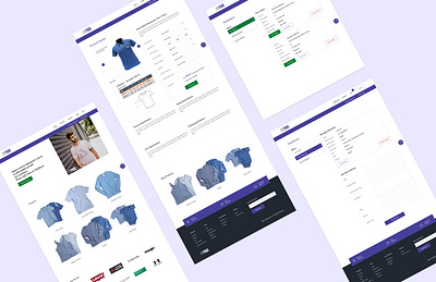 TeeStore Website Design branding design figma figmadesign illustration logo ui uidesign uxdesign webdesign