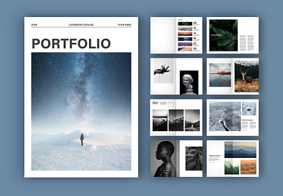 Photography Portfolio Layout (Download) editorial design