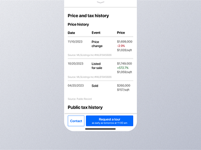 Price And Tax History Mobile App Ui app design mobile price and tax price and tax app price and tax design price and tax history price and tax mobile price and tax screen price and tax ui price history app price history mobile price history screen price history ui screen tax history app tax history design tax history screen tax history ui ui