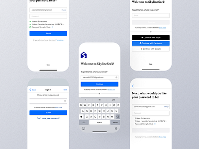 Sign Up Mobile App Ui app design mobile screen sign up sign up app sign up dashboard sign up design sign up details sign up experience sign up interface sign up mobile sign up option sign up page sign up screen sign up setting sign up ui sign up view sign up widget ui