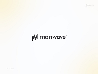 MANWAVE brand logo branding clothing logo design fashion logo graphic design illustration letter logo letter m logo logo m letter logo m logo manwave minimal logo ocean logo typography ui w letter logo w logo wave logo