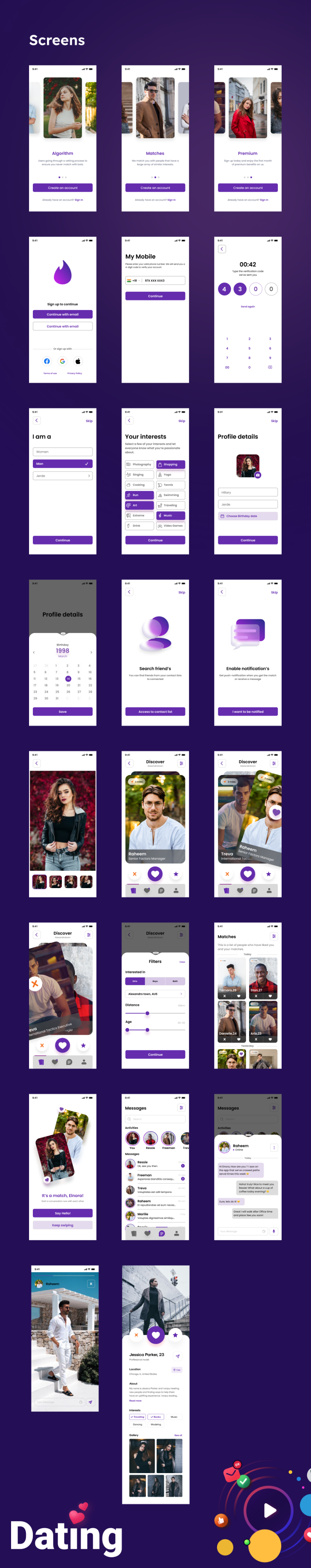 Example service media