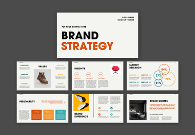 Brand Strategy Pitch Deck Layout pdf plan