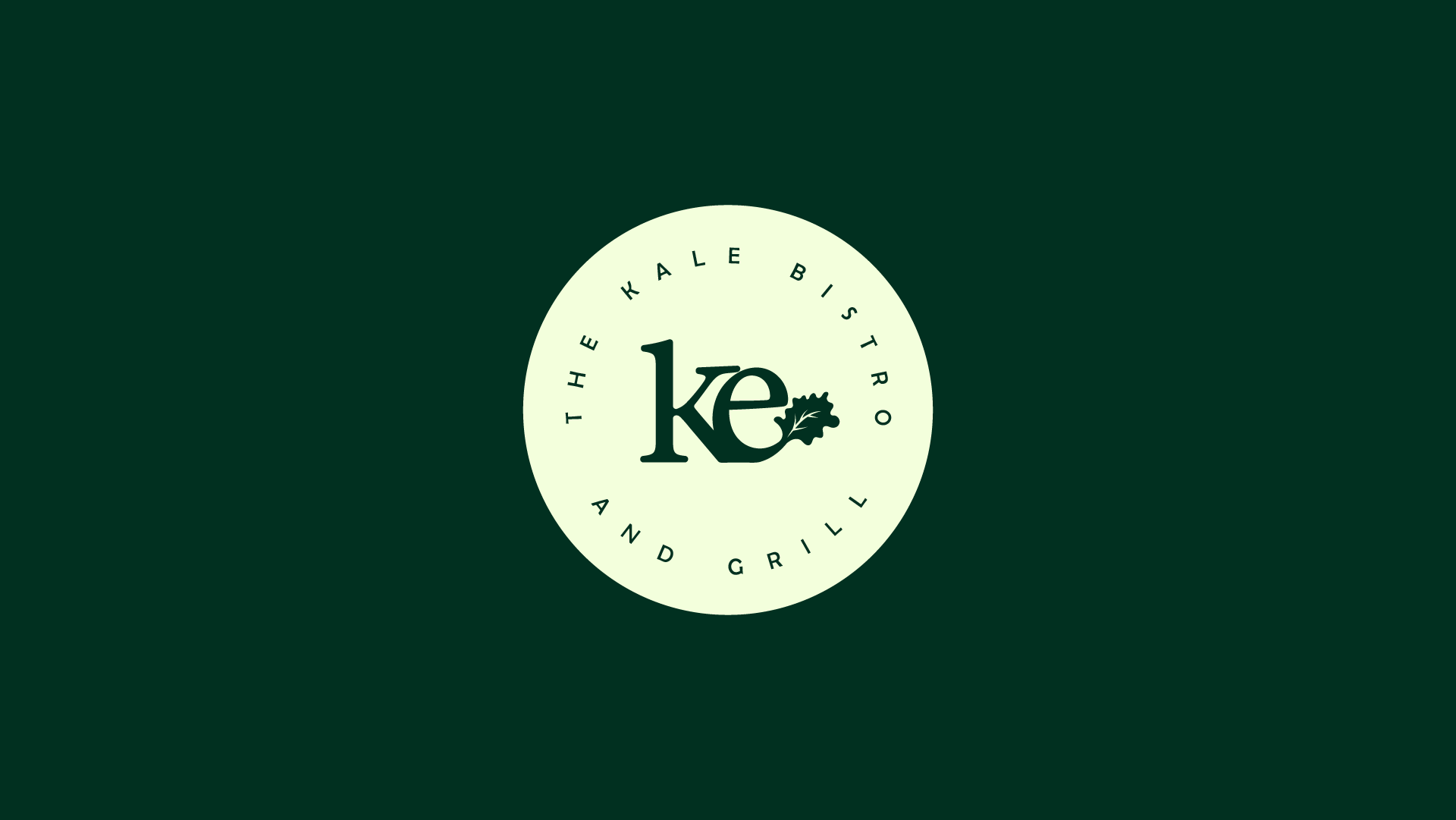 Kale Bistro - Branding branddesign branding branding design logo logo and design logo design logodesign