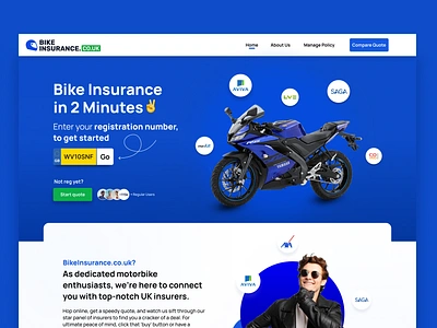 Protect Your Ride in Just a Few Clicks agencies agents bike bike `insurance insurances insurances covers insurers ride security ui designers ui designs ui uiux ux design ux designers