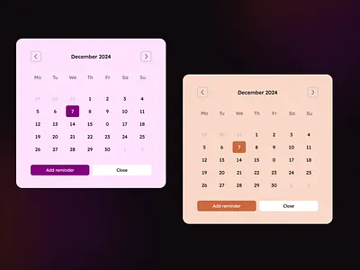 Date Picker UI Design - Daily UI Day 80/100 branding calender dailyui dailyui80 datepicker day80 design ecommerce inspiration marketplace ui uidesign uiux uxisrat