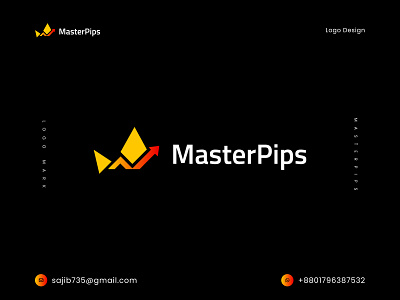 MasterPips | Crypto & Forex Training Agency Logo Design crypto agency logo crypto forex logo crypto logo crypto trading logo cryptocurrency logo design forex branding forex logo design forex training logo logo for trading agency