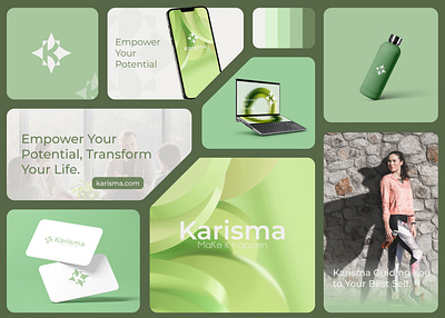 Karisma Life coaching logo & Branding brand book brand guideline brand identity branding coachingbusinesslogo creative logo design empowermentlog lifecoachingdesign lifecoachinglogo logo personalgrowthdesign professionallogodesign wellnesslogo