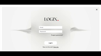 Login page animation login motion graphics sign up ui web website