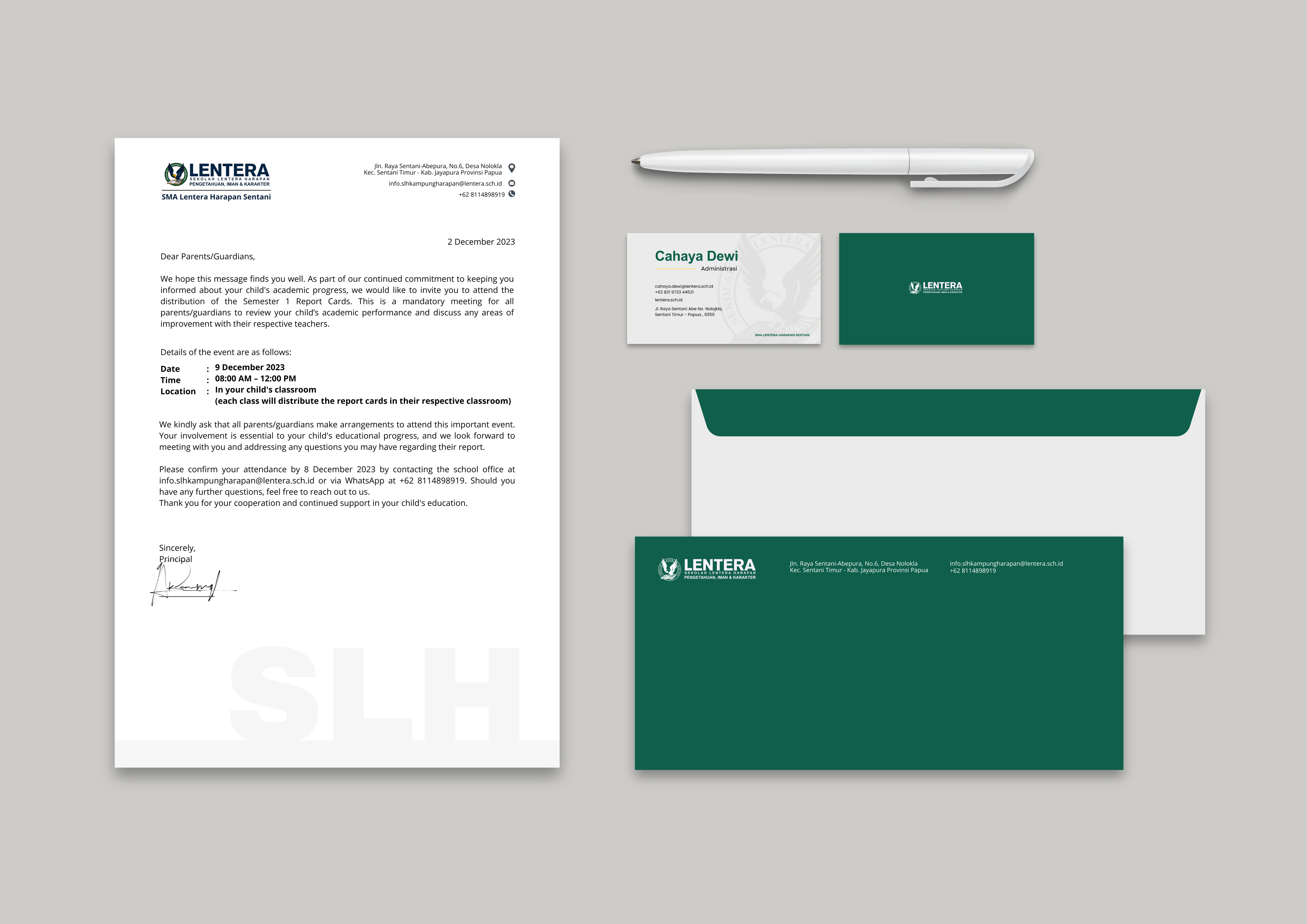 Example of Flyers Banner, Brochure & Cards