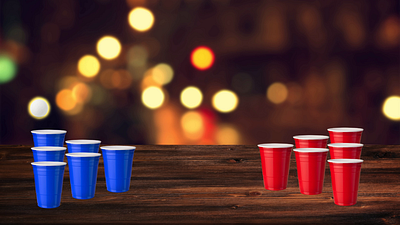 Beer Pong Tournament Template Design animated bar beer beer pong beer pong tournament canva design finch graphic design presentation tv