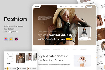 Urbanevo - Fashion marketplace website e commerce fashion landing page product ui ux website