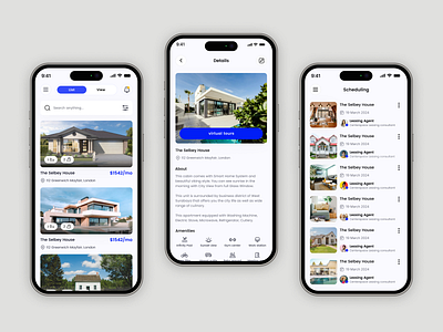 Property and House Rent Mobile App UI UX Design figma designer house rent app mobile app ui ux property property app property app ui property management app rent rent app ui rent house rent house mobile app ui renter app ui ui tenant tenant app tenant app ui ux ui ui design ux design