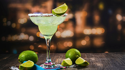 Margarita Mondays Template Design animated bar canva design finch graphic design happy hour margaritas presentation