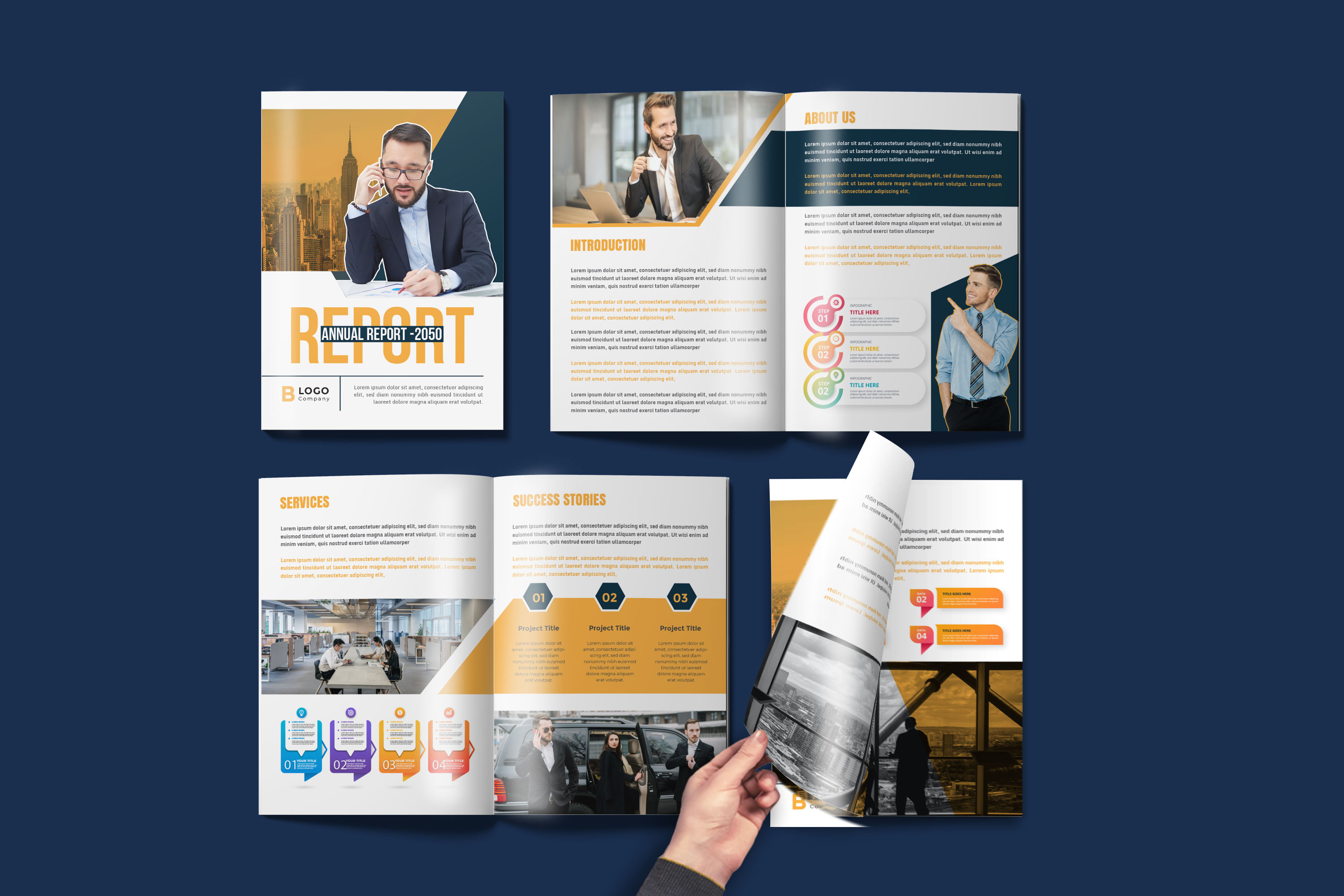 Example of Company Profile/Brochure/Catalog Design
