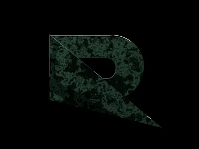 Rockerzz Rotating Logo Loop – 3D Animated Logo for Intros 3d rotating loop animated lettering animated logo animation animation specialist animator freelancer logo logo animation rotating logo