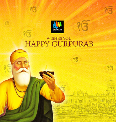 Guru Nanak Gurpurab design graphic design typography