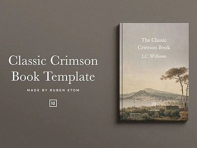 Classic Crimson Book Template adobe book book template business classic crimson book template ebook ebook template idml ind indd indesign index pages novel paragraph paragraph styles poetry self improvement styles template typography