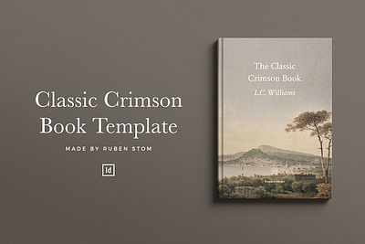 Classic Crimson Book Template adobe book book template business classic crimson book template ebook ebook template idml ind indd indesign index pages novel paragraph paragraph styles poetry self improvement styles template typography