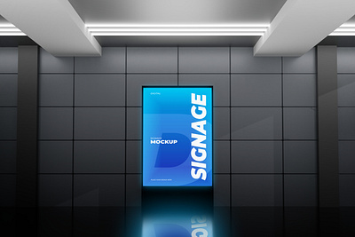 Signage Mockup modern