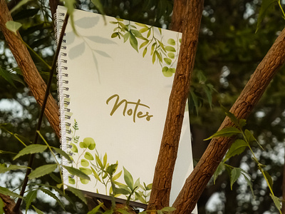 NOTEBOOKS DESIGNS & PHOTOGRAPHY FOR TOWN CRIER nature photography outdoor shoot photoediting