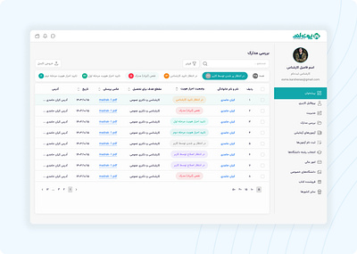 UniLand Dashboard - Educational Immigration Service ui ux