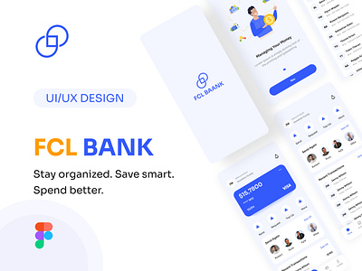Fintech | Online Banking Mobile App UI/UX Design android app app design banking app design figma figma design fintech fintech app interface intro mobile design mobile interface mobile screen modern ui ui ux user experience user interface