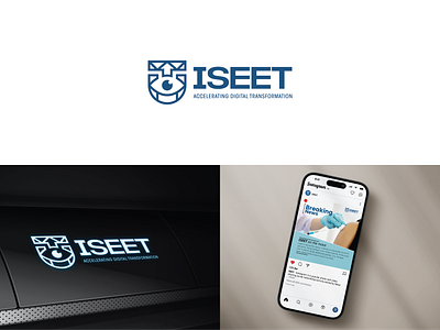 Logo design concept for ISEET (I See Technology) 3d art brand brandidentity branding concept customlogo design eye fiverr freelancer graphic design ict illustrator informationtechnology it logo logodesign technology vector