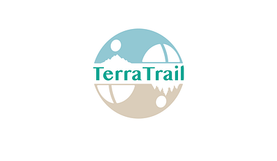 TerraTrail logo design equipment logo