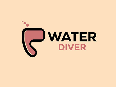 Water Diver d logo design diver logo jh logo logo design w logo water diver logo water logo