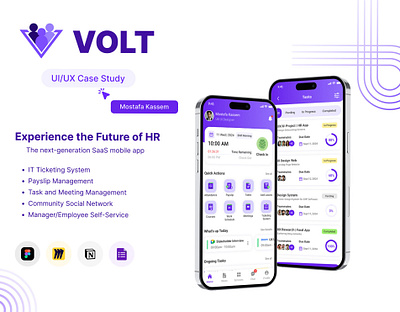 VOLT APP graphic design saas design ui ui design ux design ux ui design