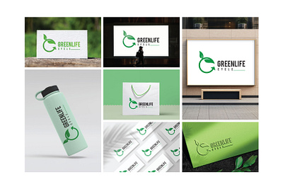 GreenlifeCycle band identity logo design band identity branding brandmark business casestudy graphic design green greenlifecycle life logo logodesign logotype minimalistlogo recyclebin