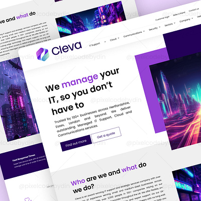 💻 Cleva - Website Design cleandesign cleanwebsite design ui uidesign uiuxdesign userexperience userflow userfriendlydesign userinterface uxdesign webdesign websitedesign