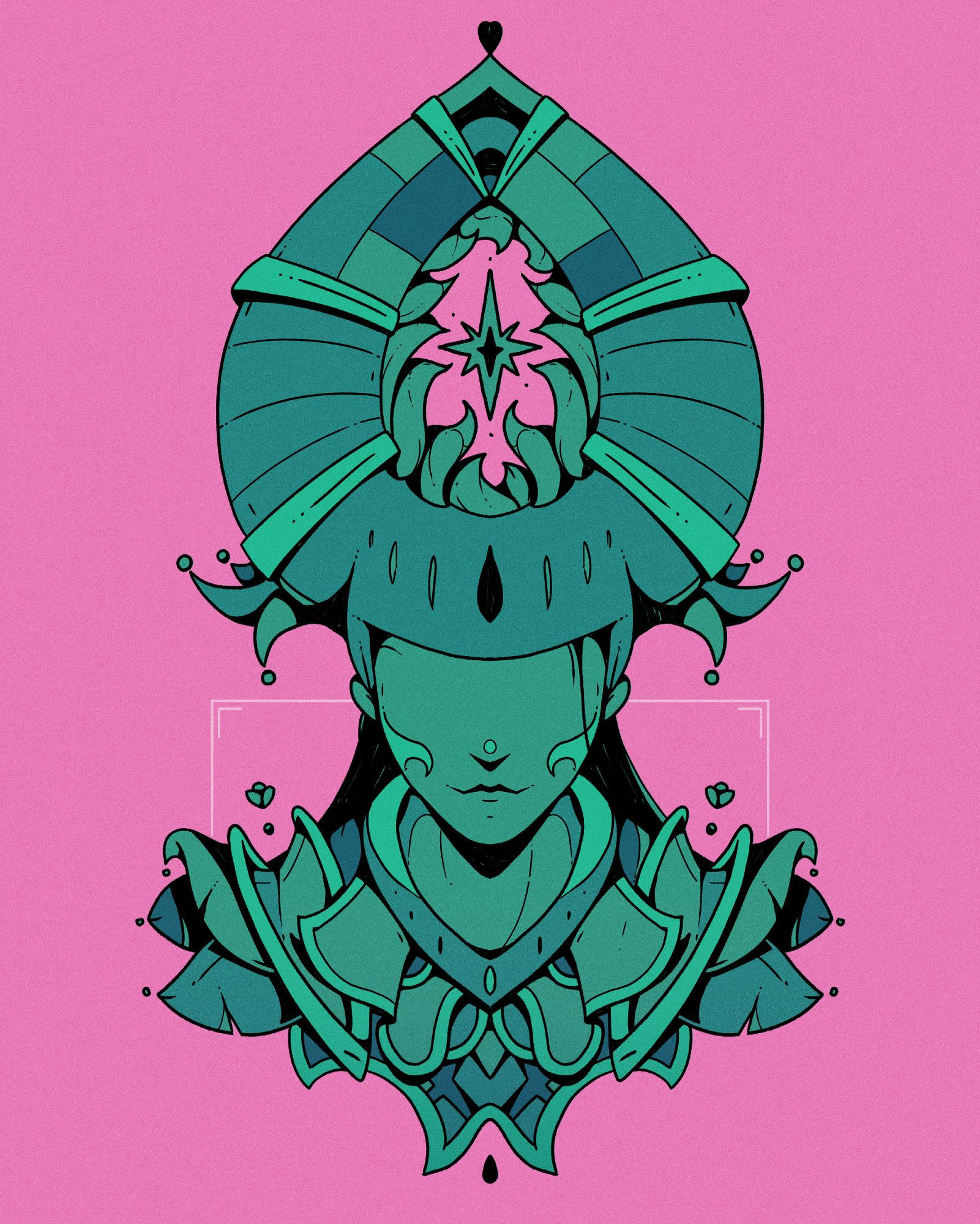 Murga III black character clothes design hat illustration lineart linework murga